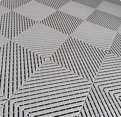 NOUVEAU: Dalle de sol SquareTECH, la dalle plate effet damier