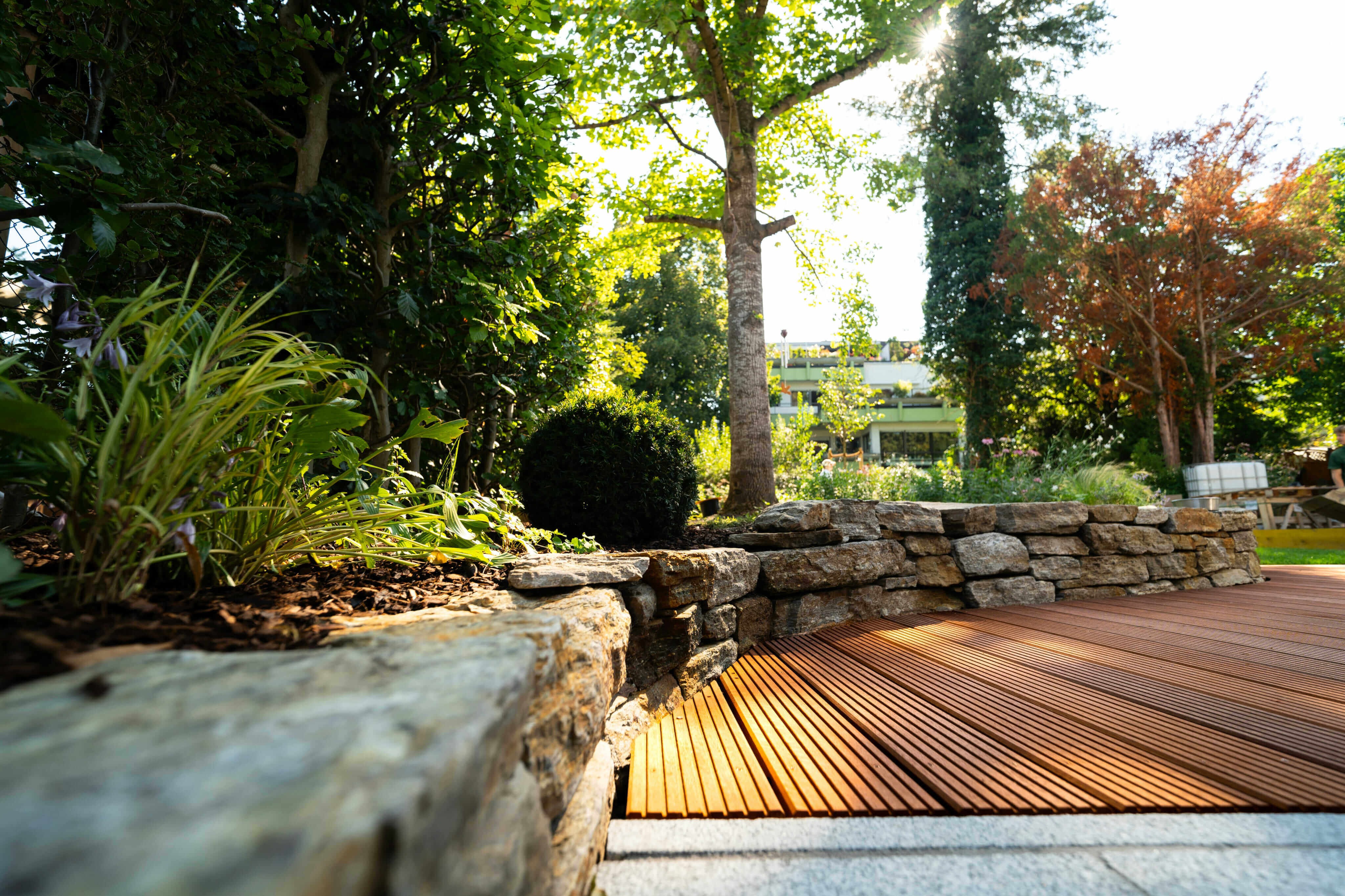 Terrasses et jardins