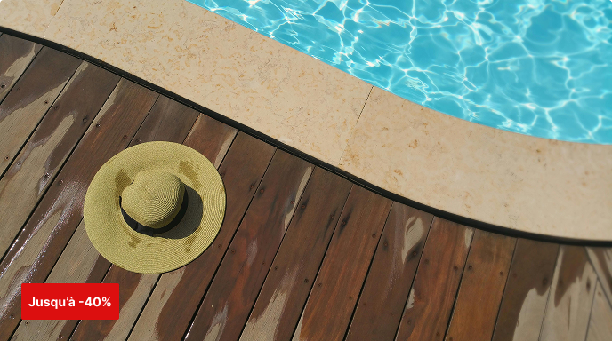 Promos sur les dalles de terrasse en bois composite Profitez de l’offre